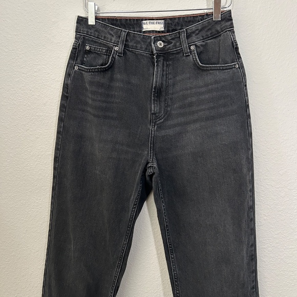 We The Free size 29 The Pacifica high rise slim straight leg jeans charcoal - Picture 3 of 12